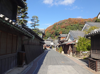 写真:竹原町並み保存地区