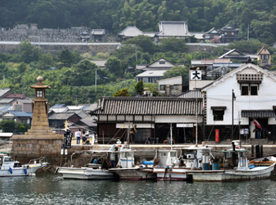 写真:癒しの港町・鞆の浦