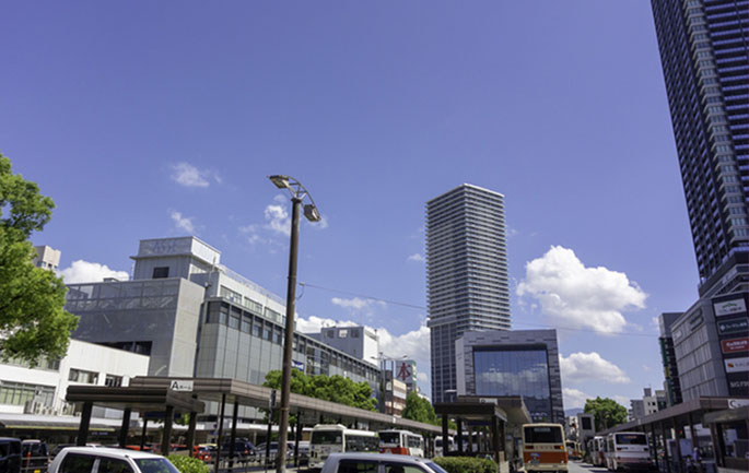 写真:広島駅周辺