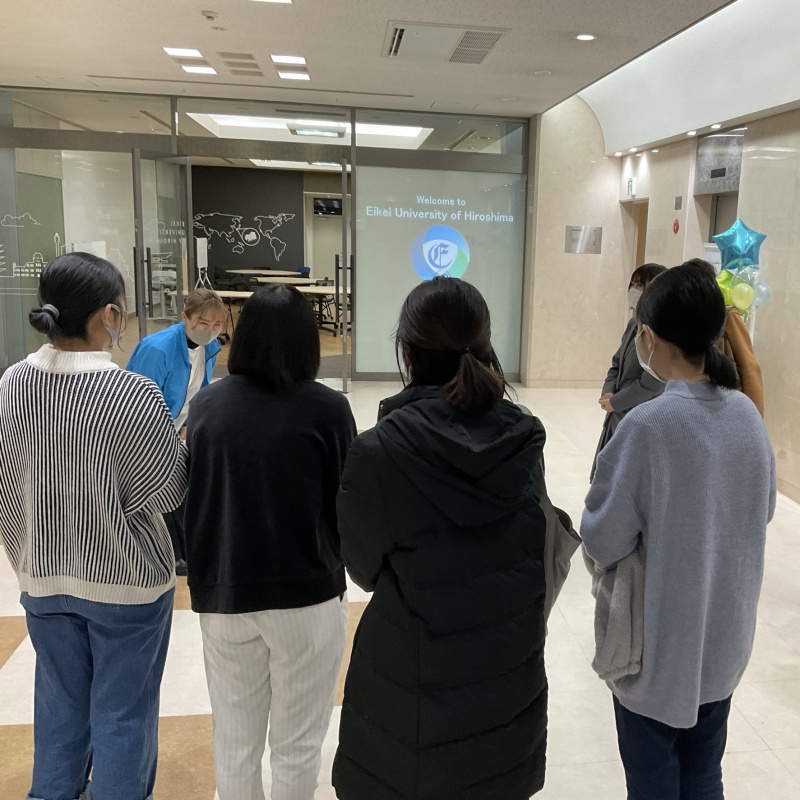 1期生ãŒã‚ャンパスツアーã«ã”案内ã—ã¾ã—ãŸ