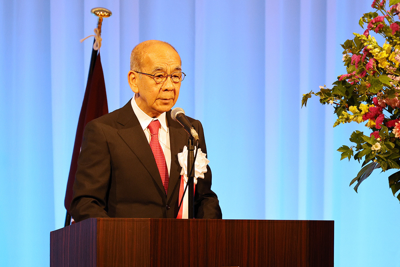 Matriculation (Dr.Mutsuhiro Arinobu, President of EUH)