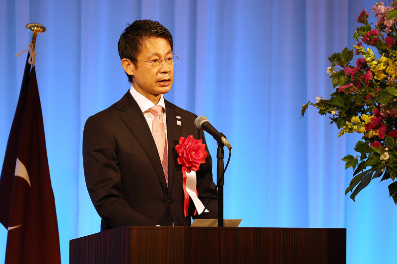 Congratulatory Remarks (Governor Hidehiko Yuzaki)