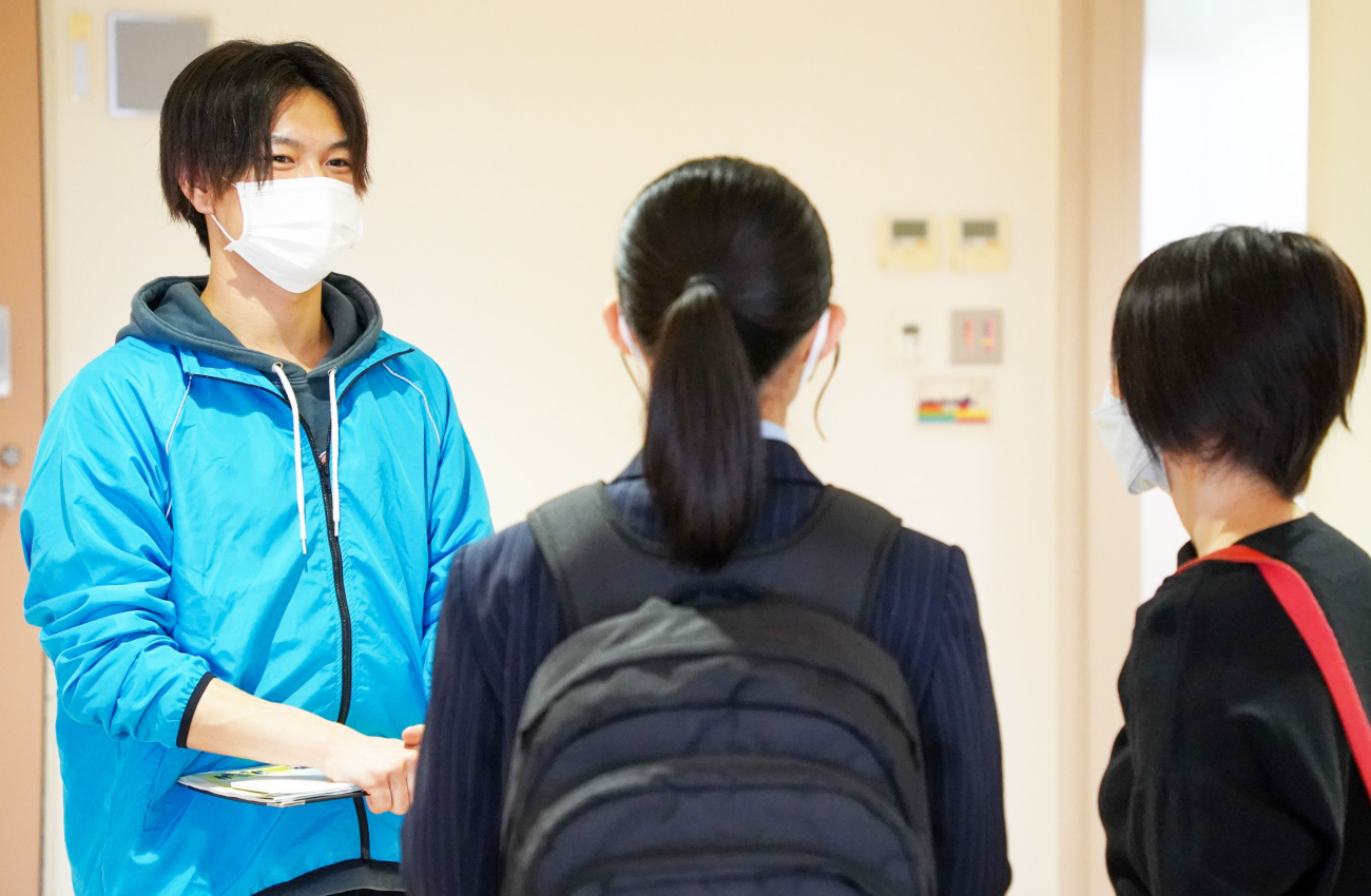 国際学生寮見学