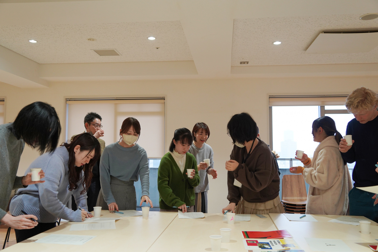 試飲会の様子