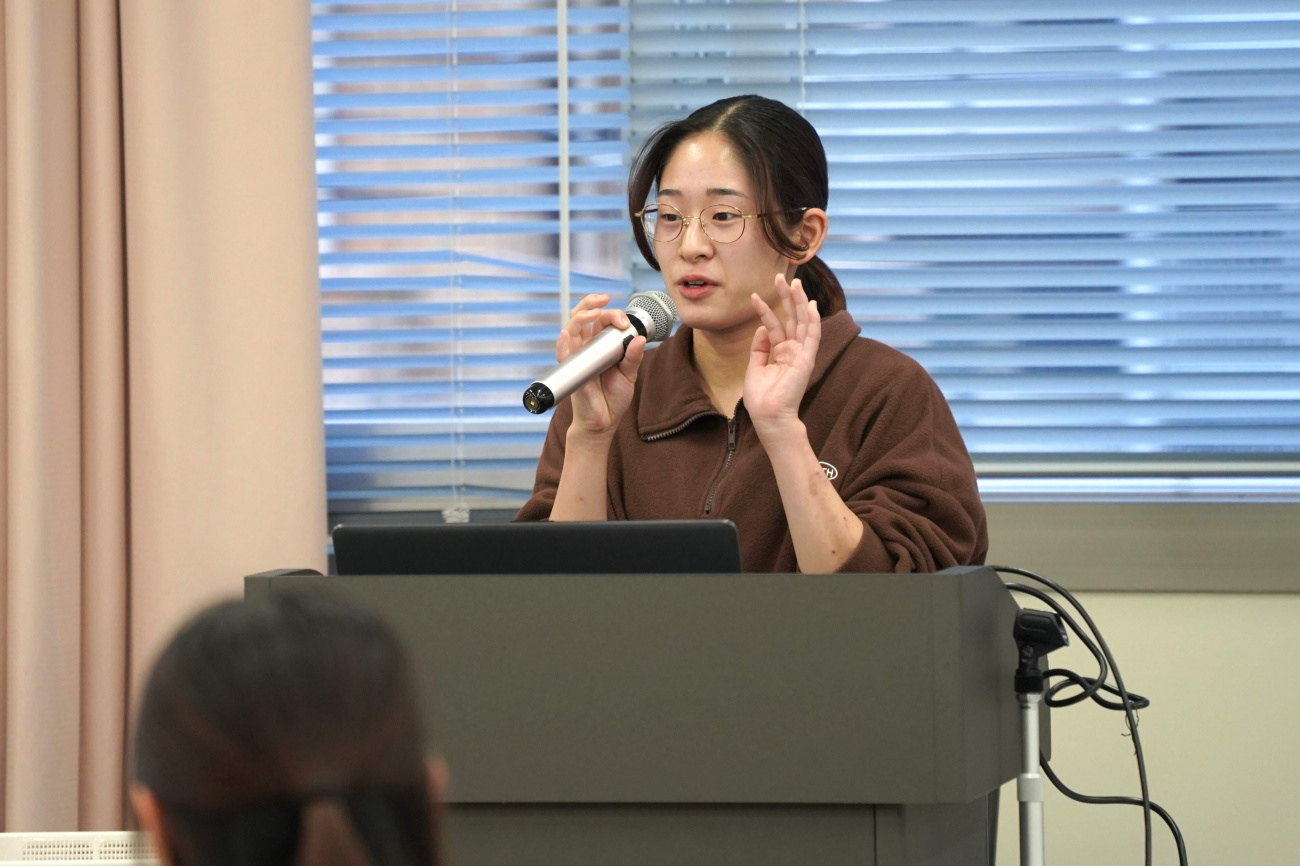 発表の様子