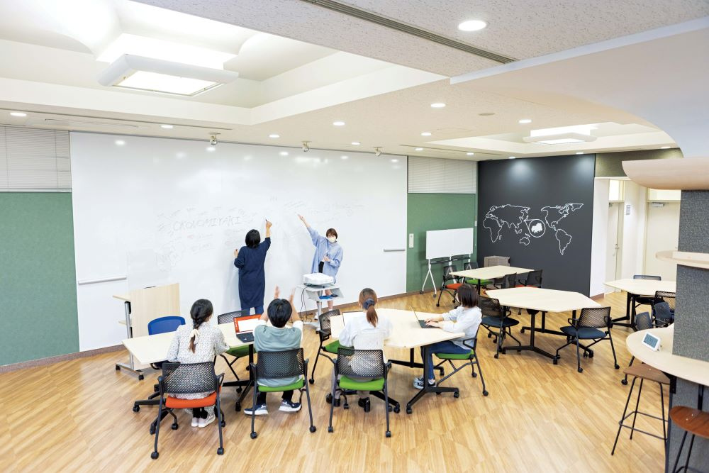 コワーキングの場として活用できるPWS